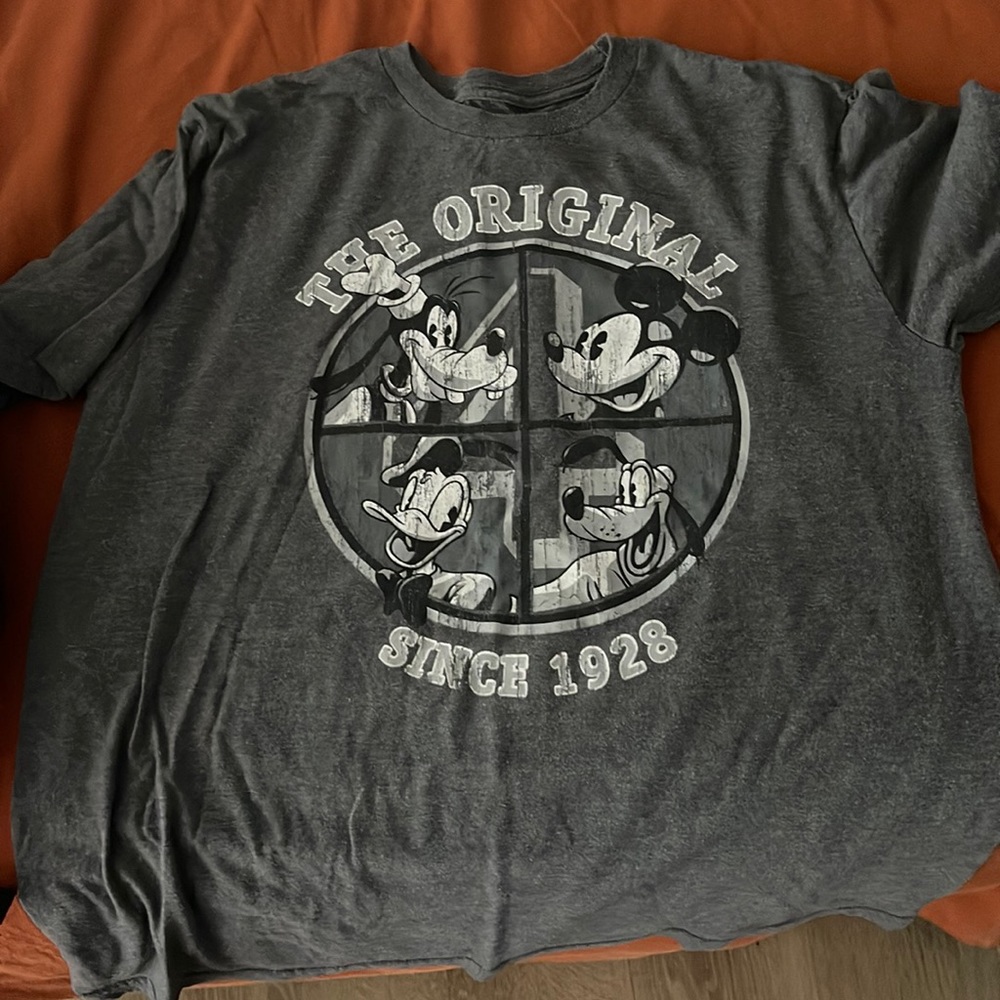 Walt Disney shirt and backpack